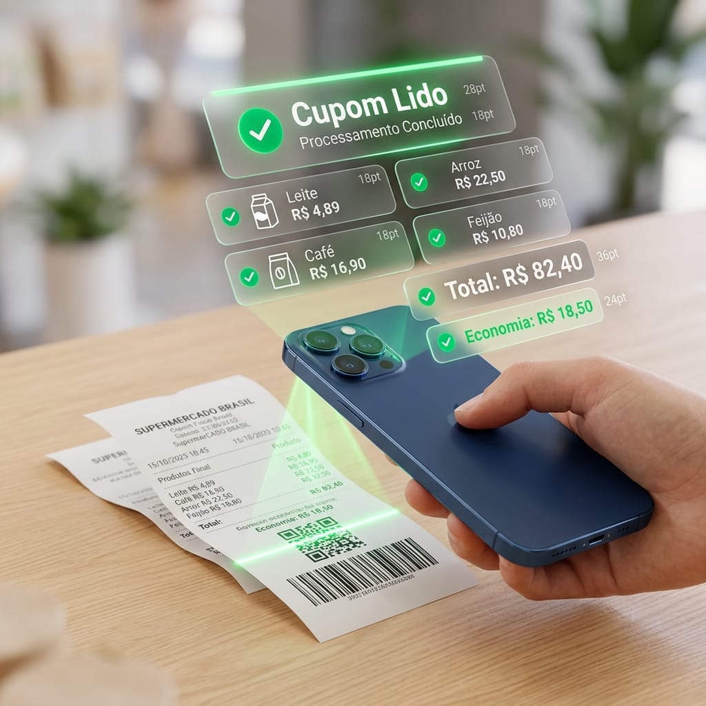 Leitor 3D de NFC-e CompreNow